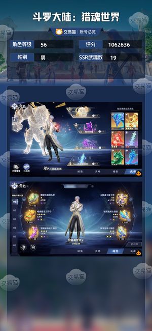 斗罗大陆：猎魂世界【56级】榜前20老虎队