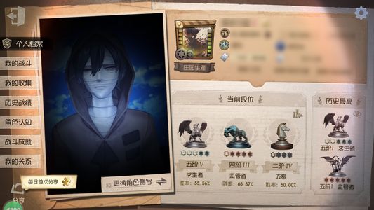 第五人格【96级】27金扎克太宰治joker多限