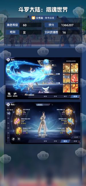 斗罗大陆：猎魂世界【60级】 极品雷龙带300海神币4个月卡