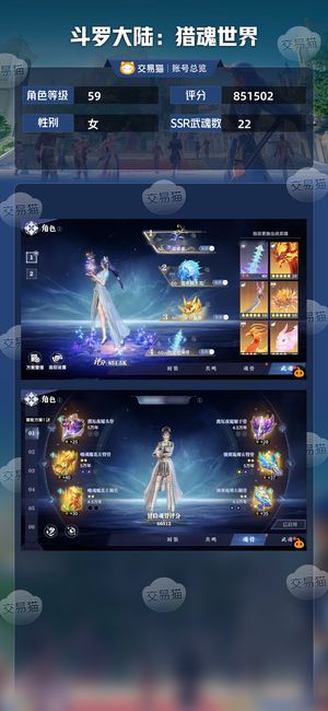 斗罗大陆：猎魂世界【59级】虎双红三强攻