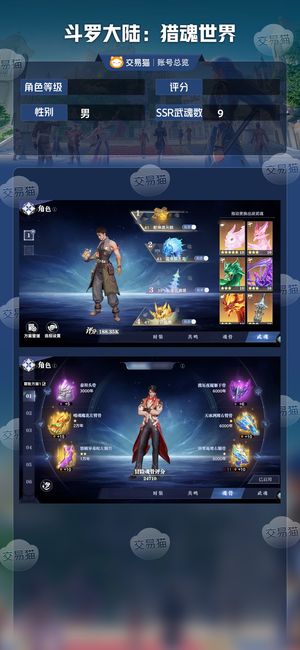 斗罗大陆：猎魂世界【 级】 《急售》高战力，不议价