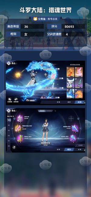 斗罗大陆：猎魂世界【36级】 《急售》高战力，不议价