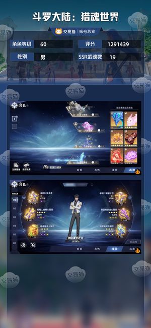 斗罗大陆：猎魂世界【60级】卖个月卡钱 配置自己看