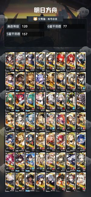 明日方舟【120级】维什戴尔新天使祥子多玉