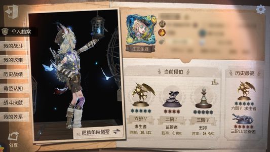 第五人格【63级】 调香大情号