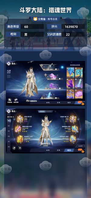 斗罗大陆：猎魂世界【苹果版】【60级】榜六 2w氪度剑风笑天四神赐号