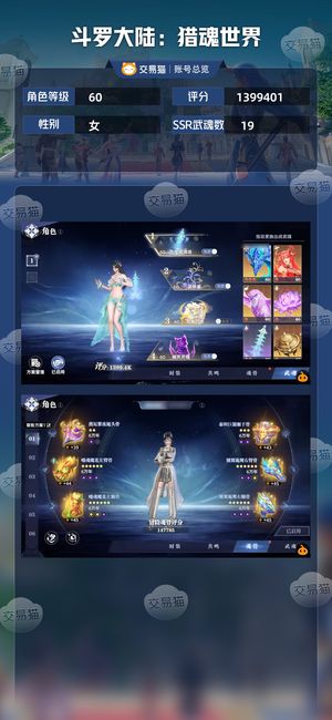 斗罗大陆：猎魂世界【60级】白虎队，边玩边卖