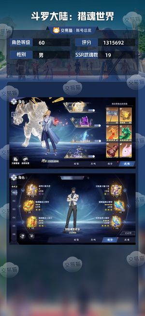 斗罗大陆：猎魂世界【60级】 红三老虎荣荣100暴伤