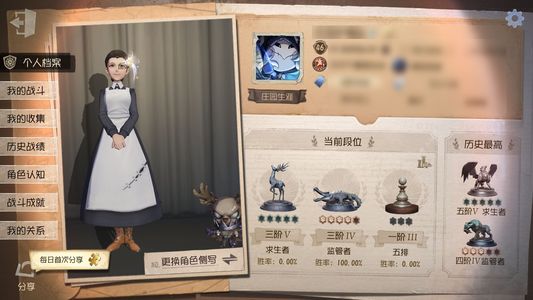 第五人格【46级】先知虚妄，伊莎贝拉加虚妄挂件