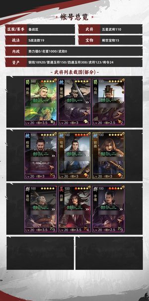 率土之滨同价位无敌试师号