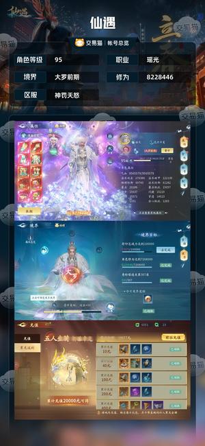 仙遇【95级】820多万的瑶光，持续更新中。