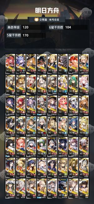 明日方舟【120级】有kfc联动皮肤