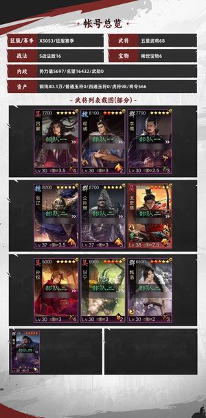 率土之滨试师官服能上校友赛一号双角