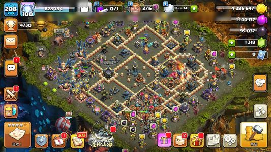 部落冲突【17本 繁荣度100 奖杯4730】玩了十年的号，