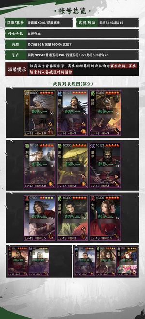 率土之滨率土之滨青春服，双绝加马超卡包