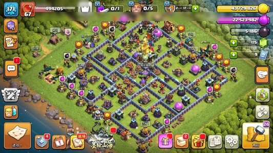 部落冲突【15本 繁荣度67 联赛等级女巫17】退了 诚心来