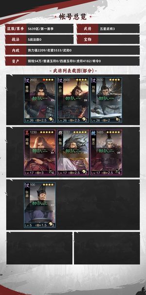 率土之滨新区4千虎符