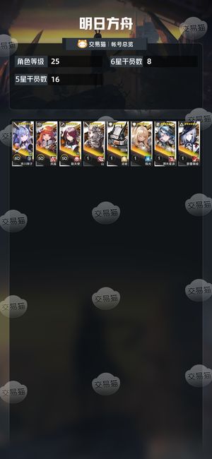 明日方舟【25级】mujica全员加皮肤