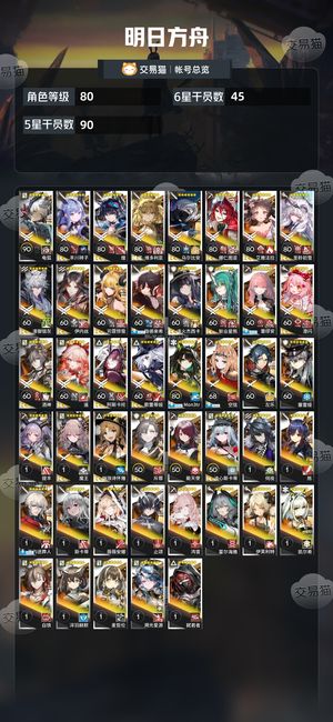 明日方舟【80级】时尚小垃圾巨多