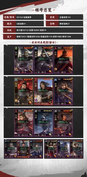 率土之滨高红王异法刀核心高红