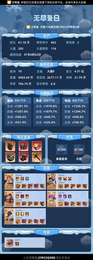 无尽冬日【苹果版】【统帅10级】材料自己看