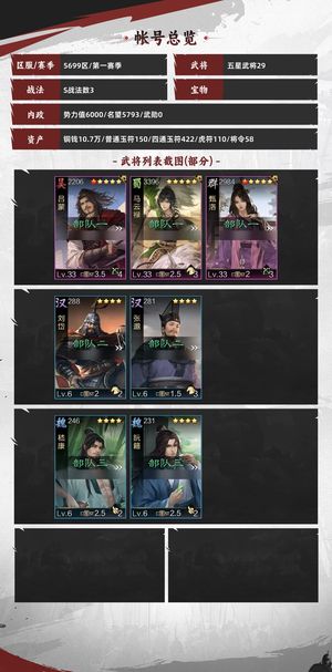 率土之滨新区一红吕蒙曹操魏延司马炎