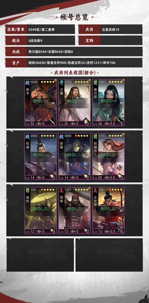 率土之滨喜欢的可以拿去玩