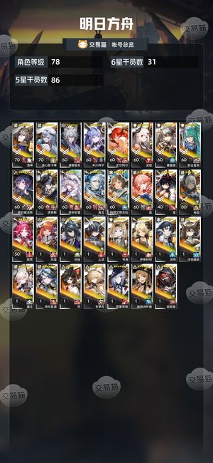 明日方舟【78级】有酒神浊蒂