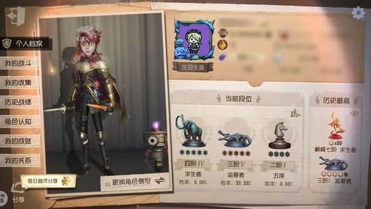 第五人格【108级】18金猎龙惊鸿套 有1k4回声