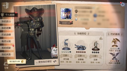 第五人格【107级】雨宫莲觉醒，多p5觉醒