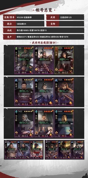 率土之滨满红袁绍刀高红司马懿晋步核心全