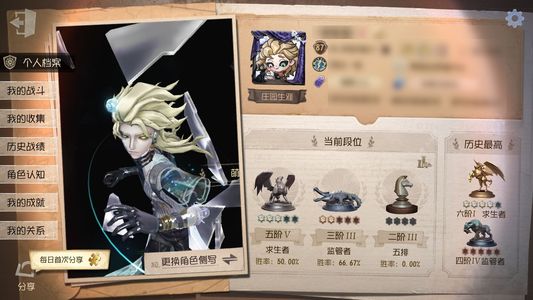 第五人格【87级】小女孩记者杂技多皮肤