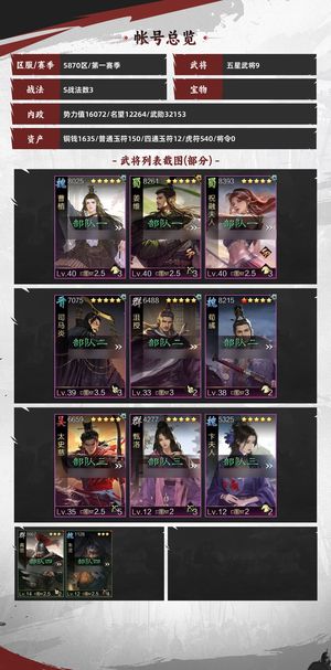 率土之滨开区五天司马炎曹植祝融弓姜维