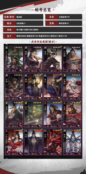 率土之滨征服备战区号