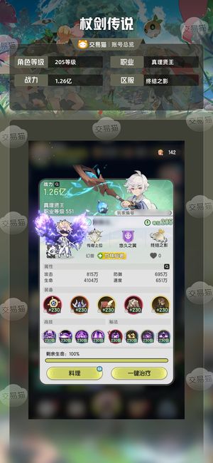 杖剑传说【205级真理贤王】未断氪断层一千万榜二