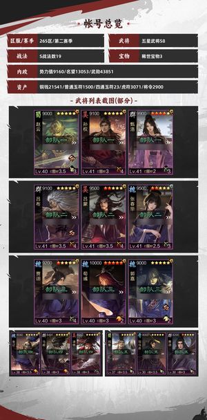 率土之滨200w面板，超高性价比试师号