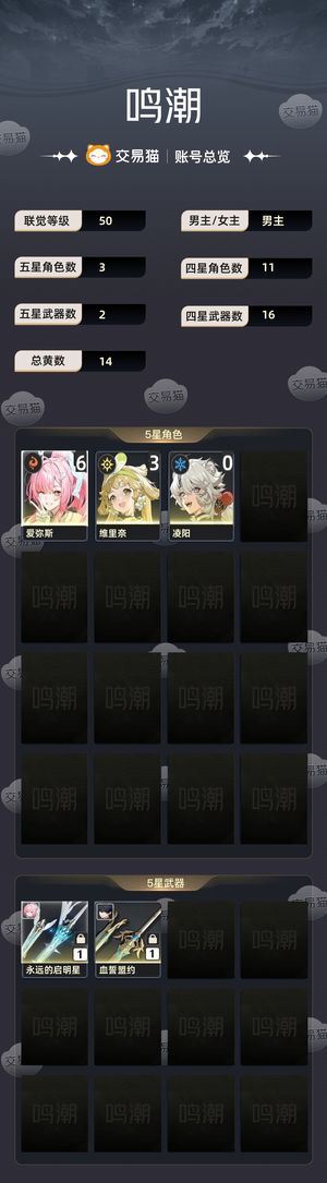 鸣潮【50级】 61小爱3命维