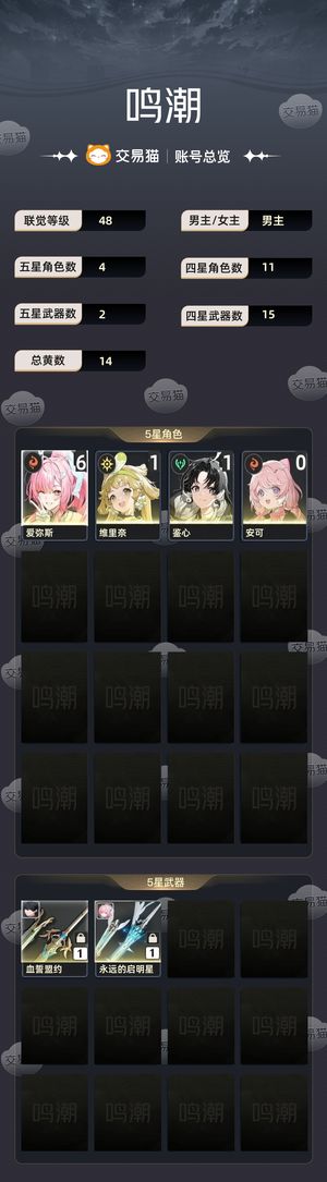 鸣潮【48级】 61爱弥丝