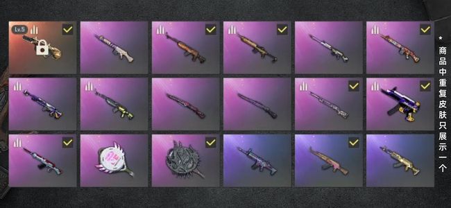 绝地求生（PUBG）生存等级33 名誉等级2 成长武器1 载具3 枪皮110 五级aug，发光披风金面