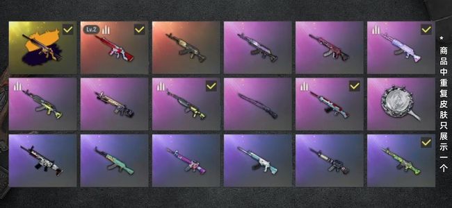 绝地求生（PUBG）生存等级1 名誉等级2 成长武器1 究极1 载具2 枪皮71 无信号原皮异色