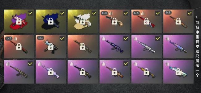 绝地求生（PUBG）生存等级2500 名誉等级2 成长武器5 究极2 载具13 枪皮194 成长型皮肤