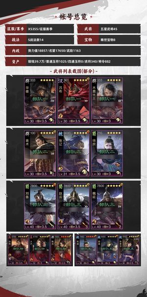 率土之滨刘备孙权王异百万武勋战法齐全