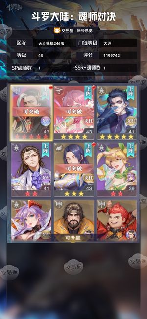 斗罗大陆：魂师对决【大匠,43级】红五尘心，大匠，不想养了
