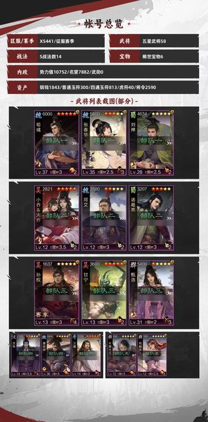 率土之滨试师号面板好