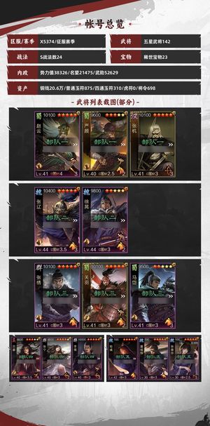 率土之滨前三40红，4红王异加粉武