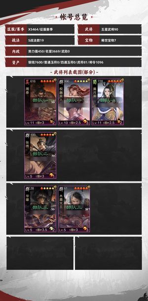 率土之滨性价比高，满红多