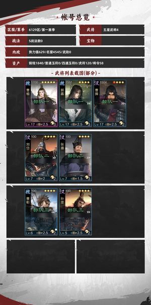 率土之滨最新区先驱曹植