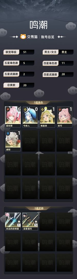 鸣潮【51级】 6 1爱弥斯