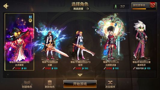 地下城与勇士：起源魔道学者 12.6W抗魔值 2满级角色