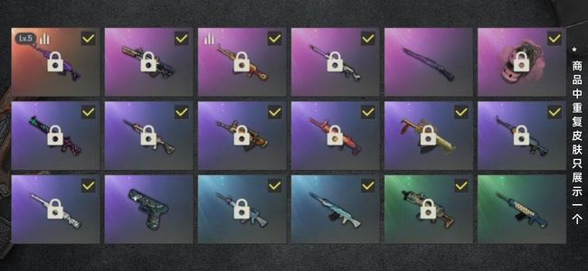 绝地求生（PUBG）生存等级23 名誉等级2 成长武器1 载具1 枪皮17 5级美杜莎，粉烟雾弹